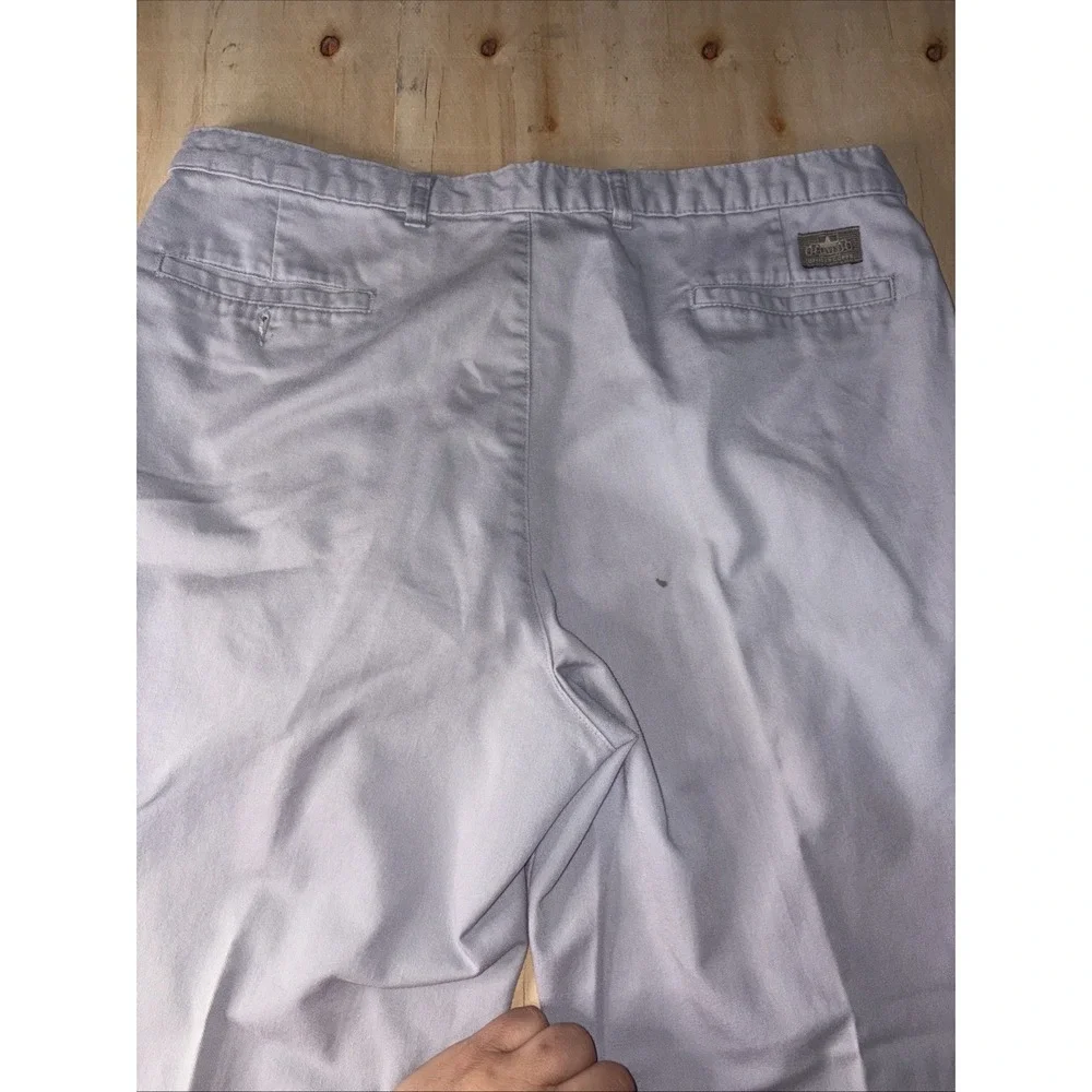 VTG Levis Officer Corps Light Blue Pleated Chino Pants Mens 38x27
